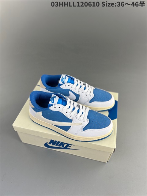 women air jordan 1 shoes H 2023-10-26-421